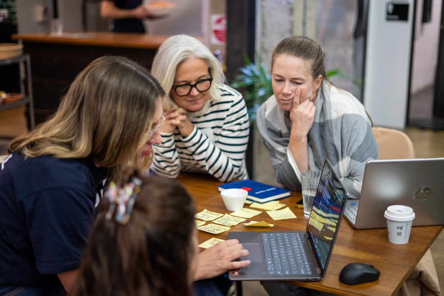 Bondi Surf Bathers Life Saving Club team building an AI workbench at a hackathon