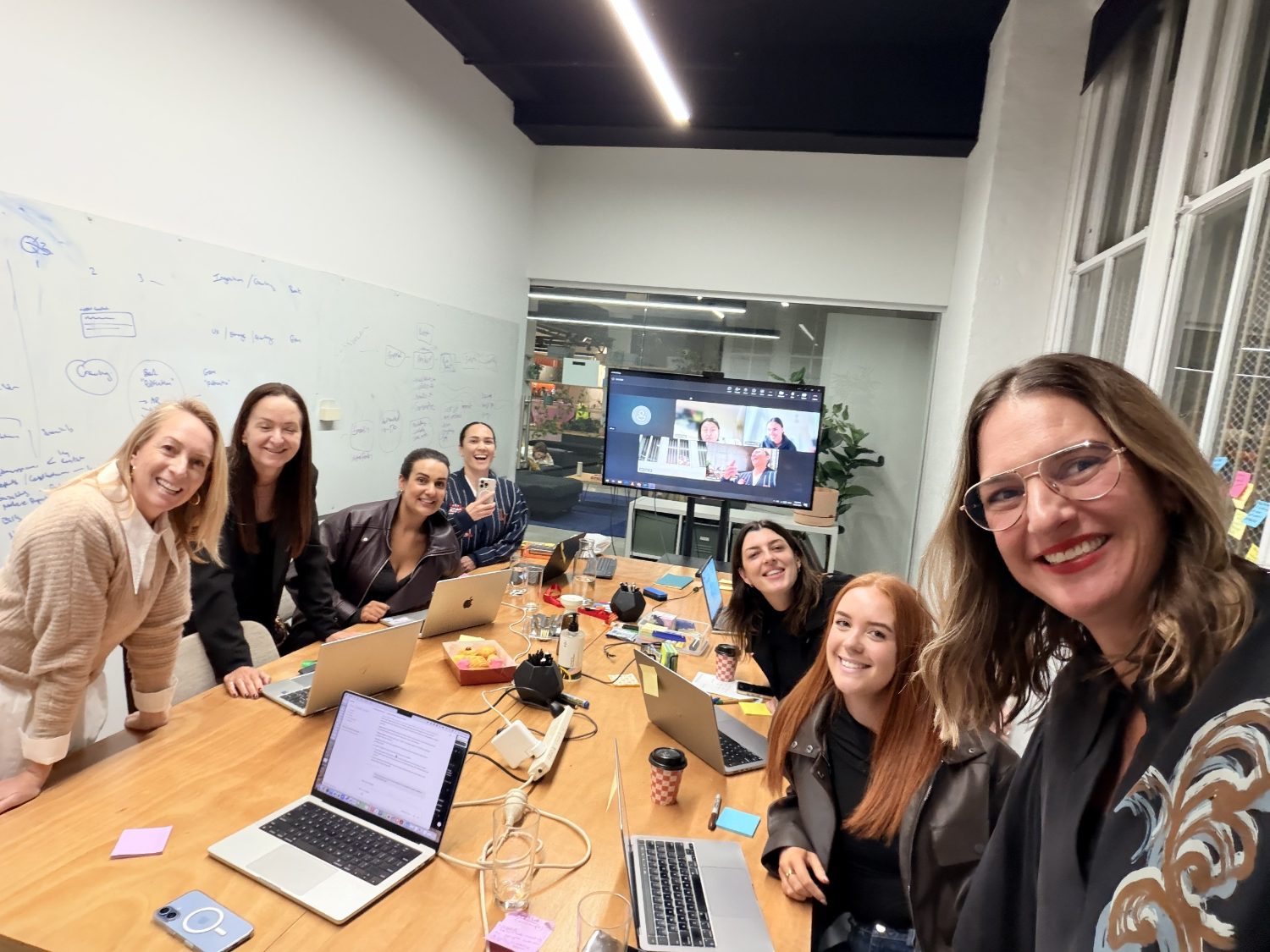 The Usual Suspects Creative team during an AI Immersion workshop